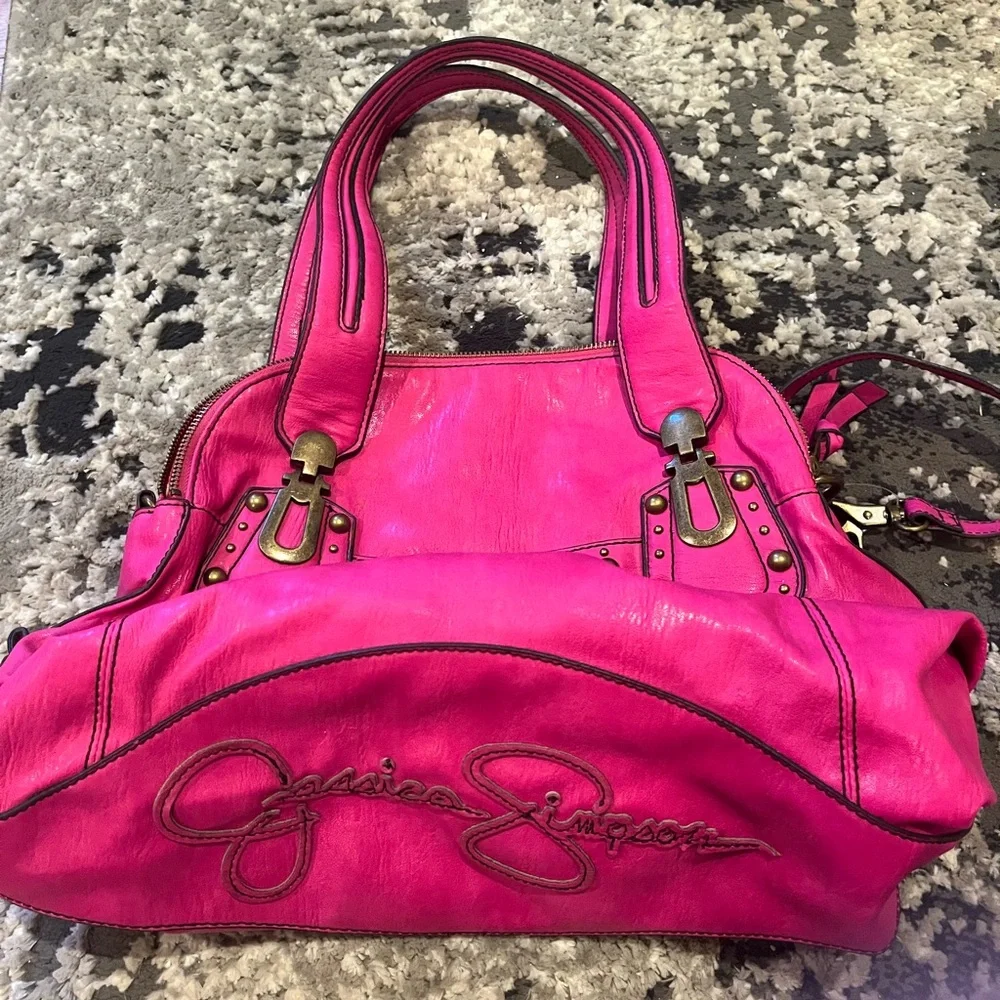 Jessica Simpson Pink Shoulder Bag - Picture 9 of 9